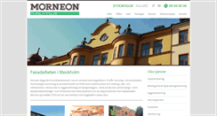 Desktop Screenshot of morneon.se